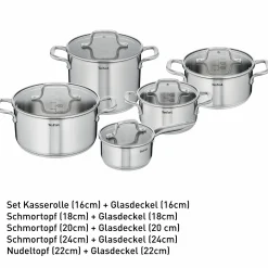 Virtuoso 10-tlg. Set E492SA|Tefal Best