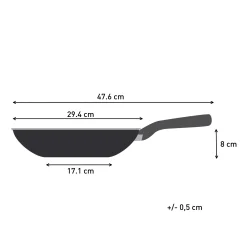 Virtuoso Wokpfanne unversiegelt 28cm E49219|Tefal