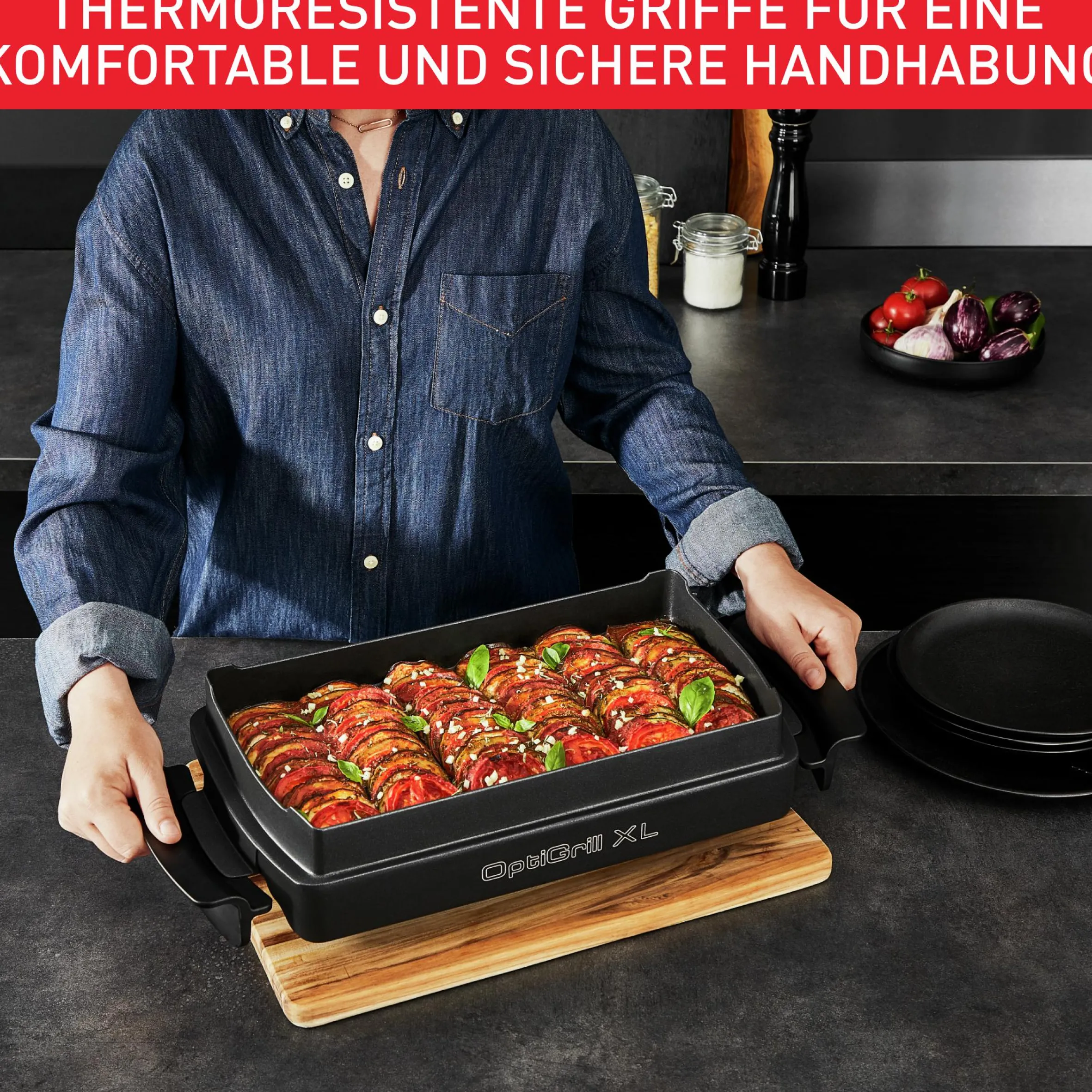 XL-Backschale für OptiGrill XA727810|Tefal New