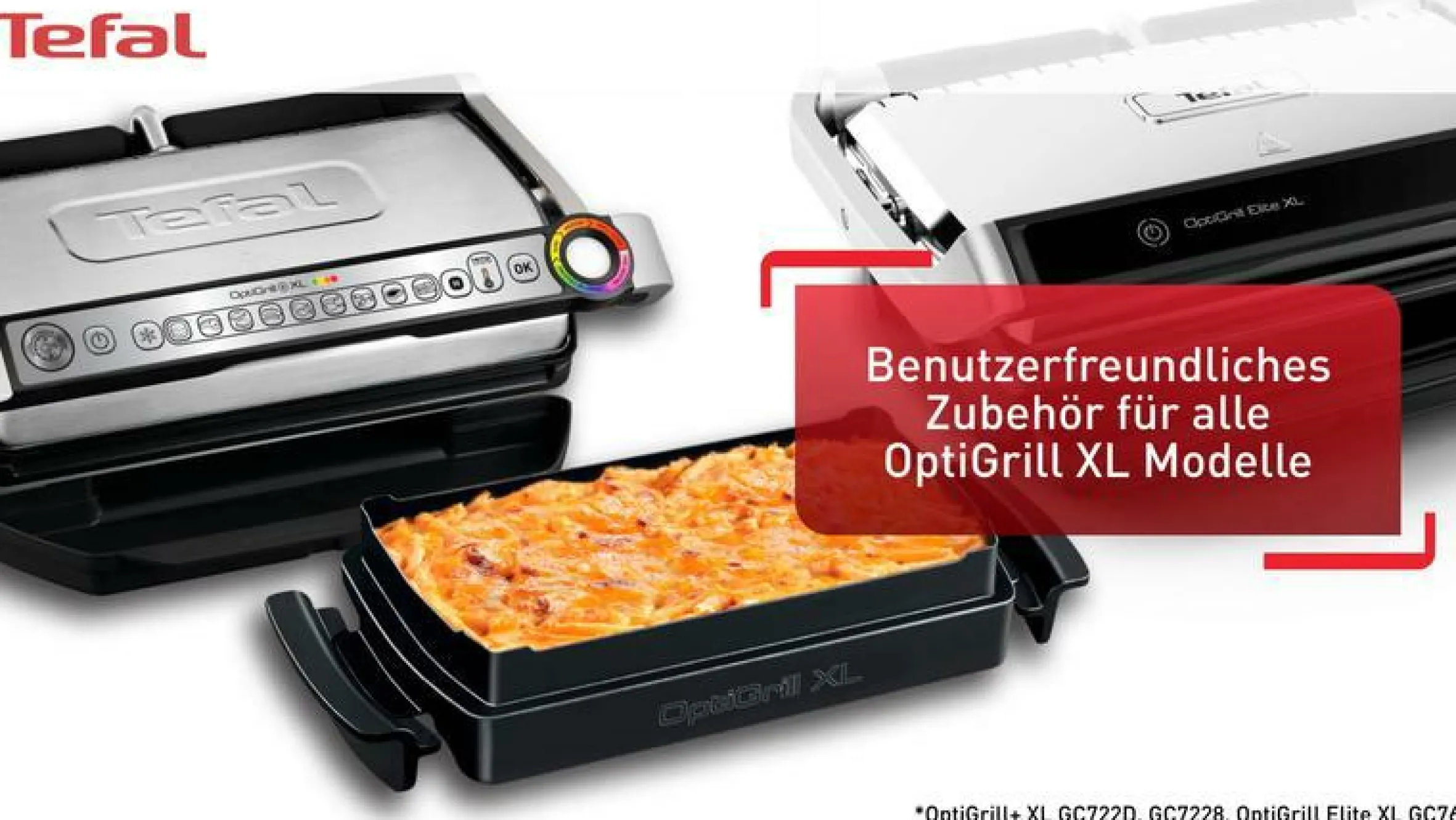 XL-Backschale für OptiGrill XA727810|Tefal New